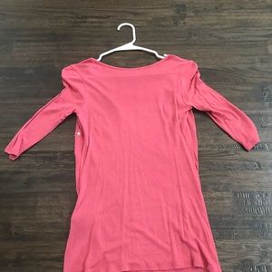 Pink top from Armani Exchange